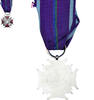 Polen Medaille Croix du Mérite pour Bravoure, Uncirculated, Silvered bronze -