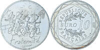 Frankreich 10 Euro Monnaie de Paris, Sempé Fraternité Été, UNZ+ -