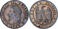 Frankreich Centime Münze, Napoleon III, Napoléon III, Bordeaux, SS -