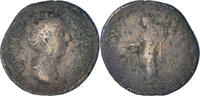As Münze, Diva Faustina I, Rome, S, Bronze -