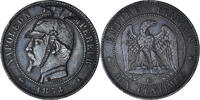 Frankreich 10 Centimes Münze, Napoléon III, Strasbourg -