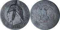 Frankreich 5 Centimes Münze, Napoleon III, Strasbourg -