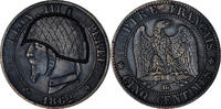 Frankreich 5 Centimes Münze, Napoleon III, Strasbourg -