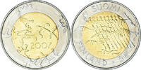 5 Euro 2007 P Finnland Vantaa, STGL, Bi-Metallic, KM:146 STGL