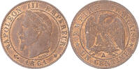 Frankreich Centime Münze, Napoleon III, Napoléon III, Paris, SS+ -