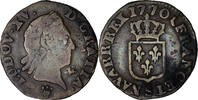Frankreich Liard Münze, Reims, S, Kupfer, KM:543.9, Gadoury:272 -