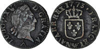 Frankreich Liard Münze, Louis XV, Liard à la vieille tête, Lille, S+ -