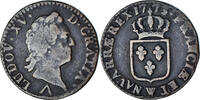 Frankreich Sol Münze, Louis XV, Sol à la vieille tête, Lille, S -