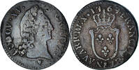 Frankreich 1/2 Sol d'Aix Münze, Louis XV, Aix, S+, Kupfer, Gadoury:274 -