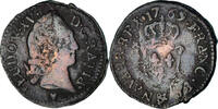 Frankreich Liard d'Aix Münze, Louis XV, Aix, S+, Kupfer -