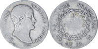 Frankreich 5 Francs Münze, Napoléon I, Toulouse, 12/XI, SGE+ -