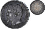 Frankreich 50 Centimes Münze, Napoléon III, Paris, SS, Silber -