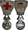 Frankreich Medaille Société Française de Secours aux Blessés Militaires, WAR -