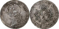 Frankreich Ecu Louis XV, Bayonne, Silber, S+, Gadoury:322 -