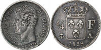 Frankreich 1/4 Franc 1828 A Charles X, Paris, Silber, SS, Gadoury:353, K... 54,95 EUR  zzgl. 4,95 EUR Versand