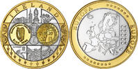 Ireland Medaille LEurope, Silver Plated Copper, STGL