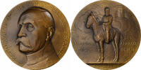Frankreich Medaille 1919 Ferdinand Foch, Maréchal de France, Bronze VZ