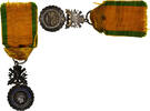 Frankreich Medaille Troisième République, Valeur et Discipline, Good -