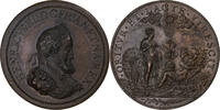 Frankreich Medaille Henri IV, Junon et la Fortune, Bronze, Restrike, VZ -