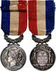 Frankreich Medaille Actes de Dévouement, Ministère de l'Intérieur, 1881 -