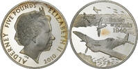 Alderney 5 Pounds Elizabeth II, Battle of Britain, British Royal Mint -
