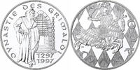 Monaco Medaille Dynastie des Grimaldi, Silber, STGL -