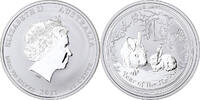 Australien 50 Cents Elizabeth II, Year of the Rabbit, Perth, Silber -