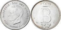 Belgien 250 Francs, 250 Frank VZ, Silber, KM:157.1 -