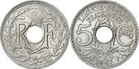 Frankreich 5 Centimes Lindauer, Kupfer-Nickel, VZ+, Gadoury:169, KM:865 -