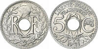 Frankreich 5 Centimes Lindauer, Kupfer-Nickel, UNZ, Gadoury:170, KM:875 -