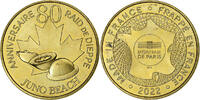Frankreich betaalpenning Raid de Dieppe, Juno Beach, Copper-nickel -