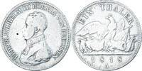 Deutsch Staaten Thaler Münze, PRUSSIA, Friedrich Wilhelm III, Berlin -