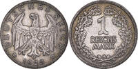 Deutschland, Weimarer Republik Mark Münze, Berlin, SS, Silber, KM:42 -