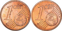 Frankreich 1 Centime Double Reverse Side, VZ, Coppered Steel -