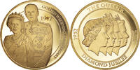 United Kingdom Medaille Golden Wedding Anniversary, Diamond Jubilee of her -