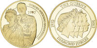 United Kingdom Medaille Golden Wedding Anniversary, Diamond Jubilee of her -