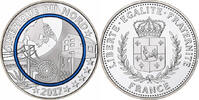 Frankreich Medaille Planète Bleue - Amérique du Nord, STGL, Silber -
