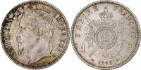 Frankreich Franc Münze, Napoleon III, Napoléon III, Strasbourg, VZ+ -
