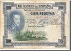 Spanien 100 Pesetas Geldschein, 1925-07-01, KM:69c, S -