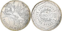 Frankreich 10 Euro Paris, Basse-Normandie, UNZ+, Silber -