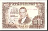 Spanien 100 Pesetas Geldschein, 1953-04-07, KM:145a, VZ -