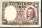 Spanien 25 Pesetas Geldschein, 1931-04-25, KM:81, SS -