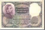 Spanien 50 Pesetas Geldschein, 1931-04-25, KM:82, SS -