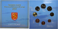 Finnland 1 Cent to 2 Euro euro set, Mint of Finland, BU, STGL -