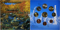 Finnland 1 Cent to 2 Euro euro set - gold panning, Mint of Finland, BU -