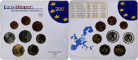 1 Cent to 2 Euro 2002 Berlin Deutschland Berlin, euro set, STGL STGL