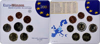 1 Cent to 2 Euro 2002 Munich Deutschland Munich, euro set, STGL STGL