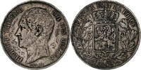 Belgien 5 Francs, 5 Frank Leopold I, Brussels, S+, Silber, KM:17 -