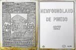 NEWFOUNDLAND Medaille Timbre - 60 cents, Silber, UNZ+ -