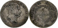Frankreich 5 Francs Napoléon I, Toulouse, Silber, S -